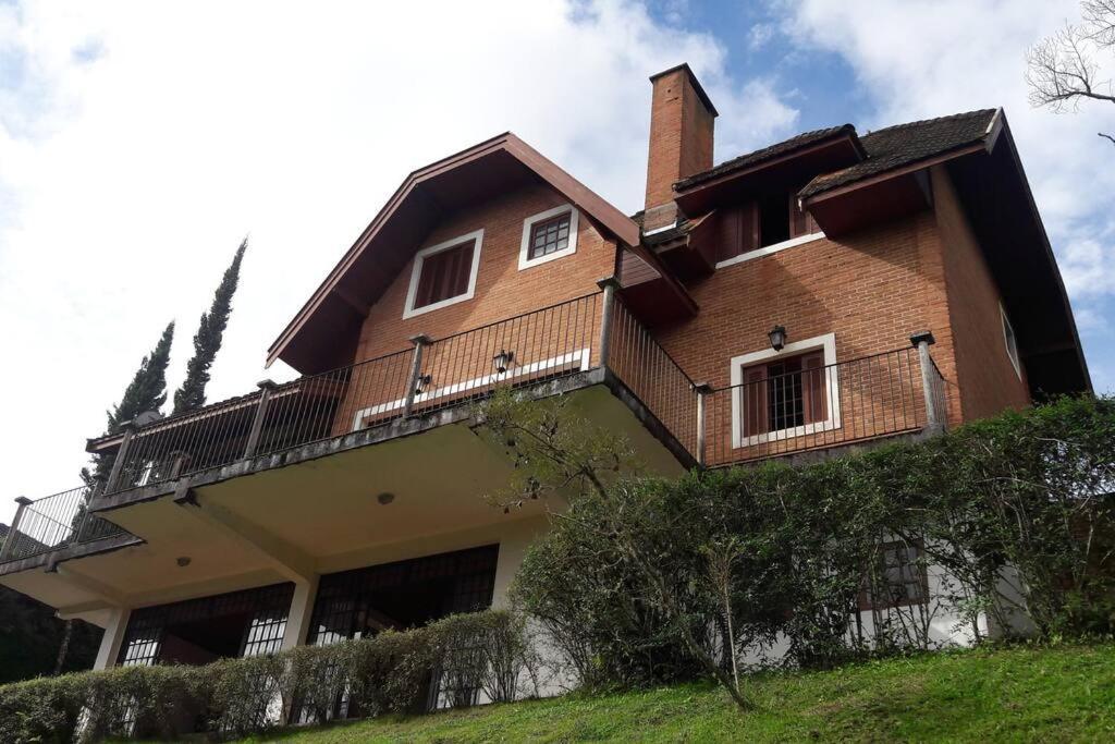 Casa E Vista Privilegiadas No Alto Do Capivari Campos do Jordão Exterior photo